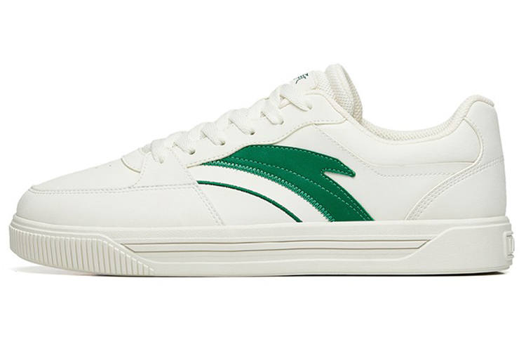 Anta Life Collection Casual Low top Skateboard Shoes Men's Green White