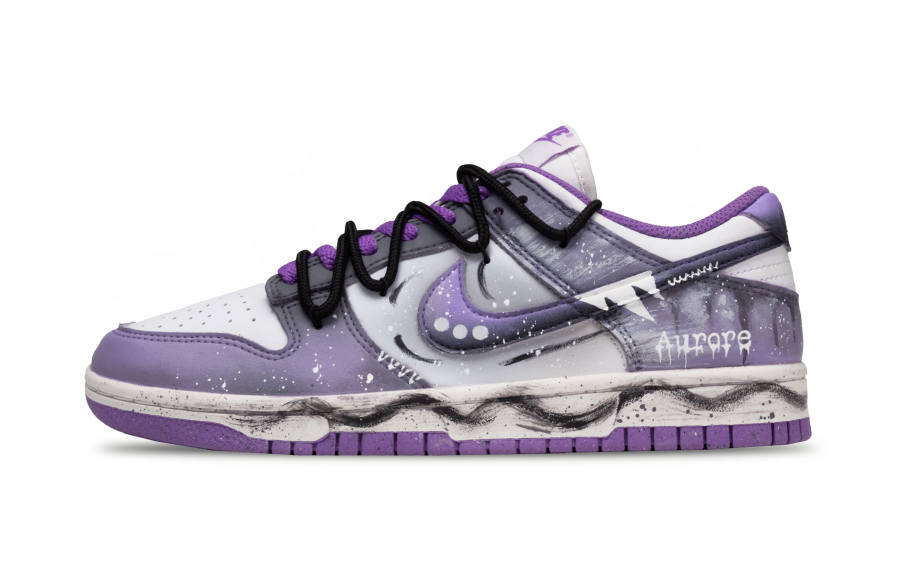 Nike Nike Dunk Low top Skateboard Shoes Women's Purple