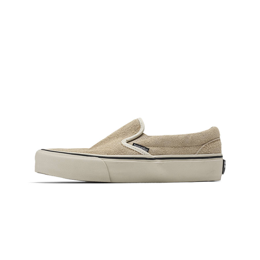 FANGSANHUO Abrasion Resistant Quick Dry Low top Skateboard Shoes Unisex Apricot
