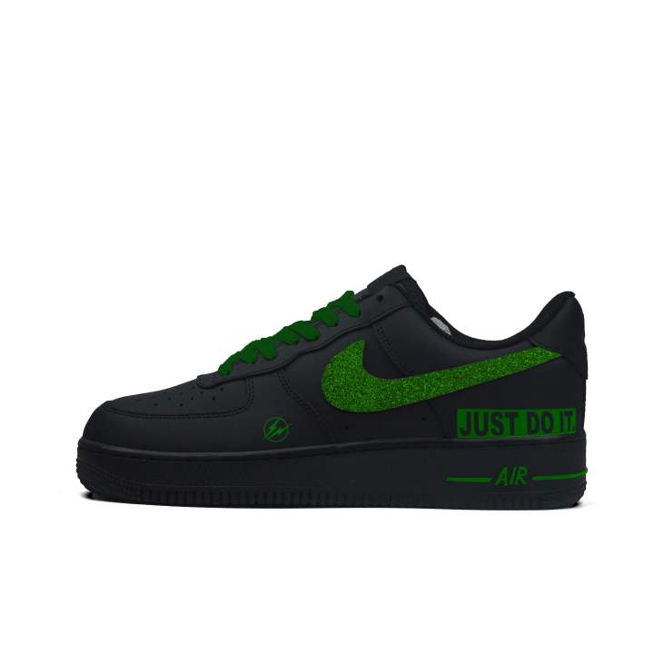 Nike Nike Air Force 1 Leather Coverage Thermal Coverage Low top Skateboard Shoes Unisex Black