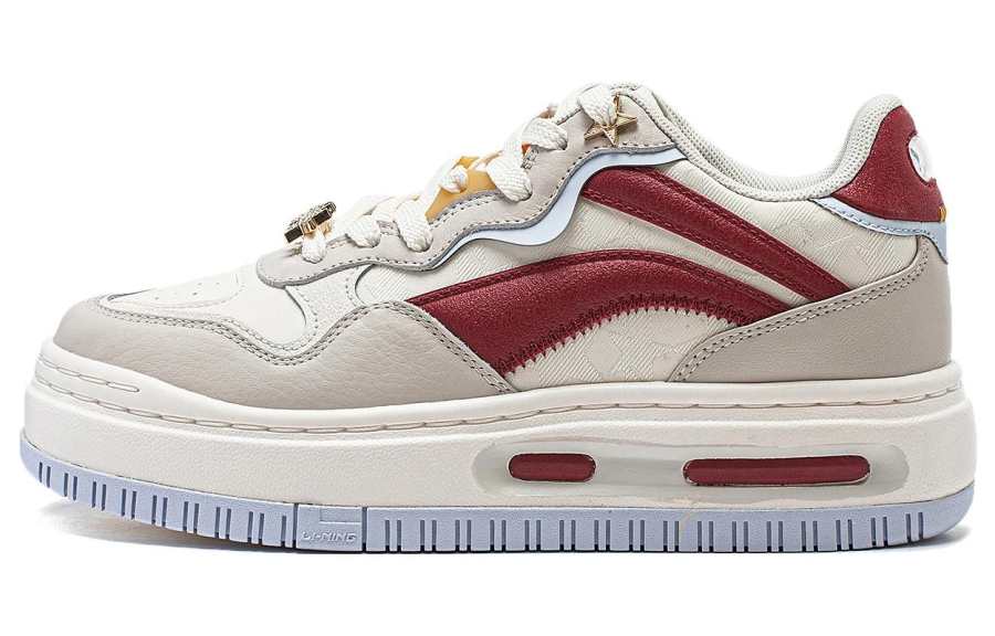 Li-Ning Li Ning Future C1 Textile, Synthetic Leather, Split Cow Leather Slip Resistant Abrasion Resistant Low top