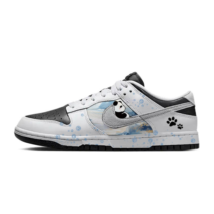 Nike Nike Dunk Slip Resistant, Abrasion Resistant, Breathable Low top Skateboard Shoes Unisex White