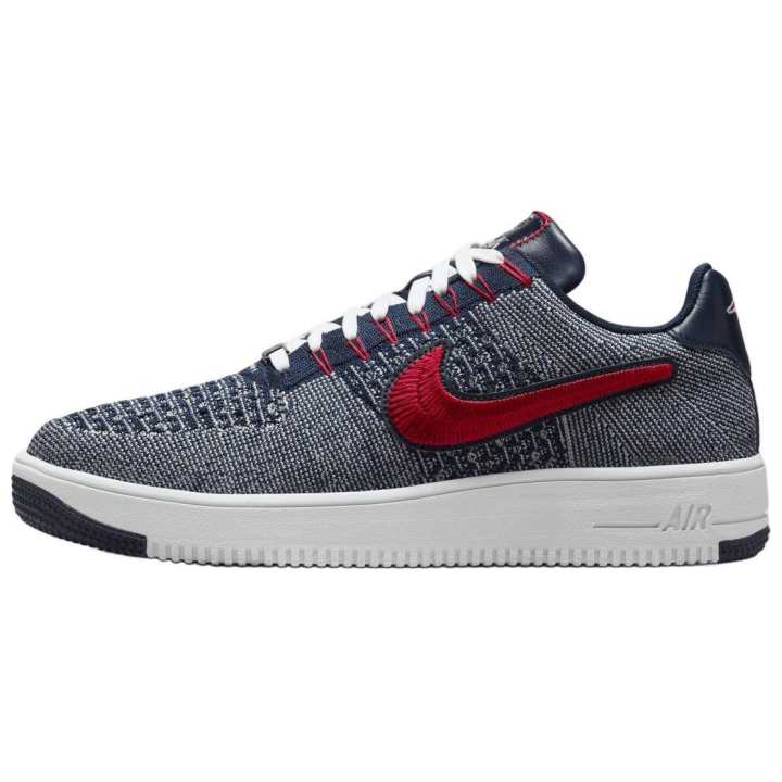 Nike Nike Air Force 1 Ultra Flyknit Low Patriots Robert Kraft Wolf Grey