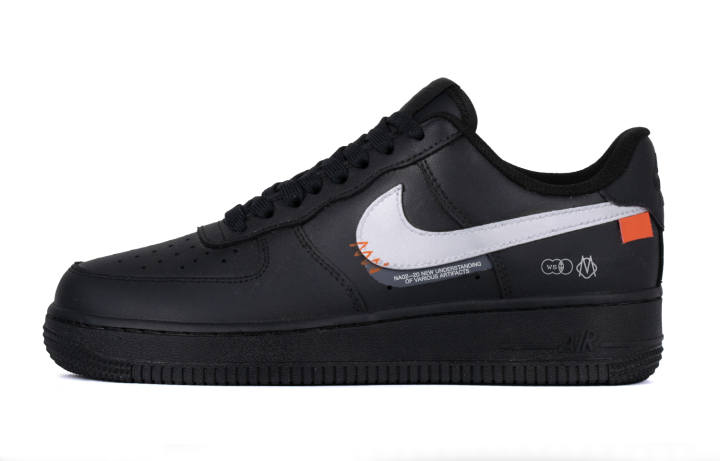 Nike Nike Air Force 1 Liquid Silver Abrasion Resistant Low top Skateboard Shoes Unisex