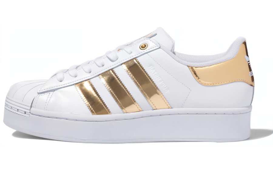 Adidas Originals Adidas Wmns Superstar Bold 'White Gold Metallic' Women's
