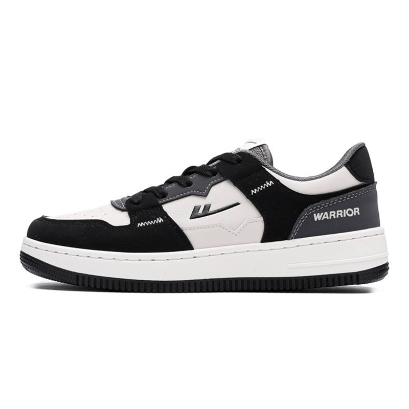 WARRIOR Warrior Low top Skateboard Shoes Unisex Beige Black Gray