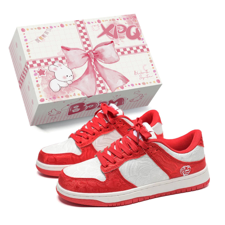 XPQ Abrasion Resistant Lightweight Breathable Low top Skateboard Shoes Unisex