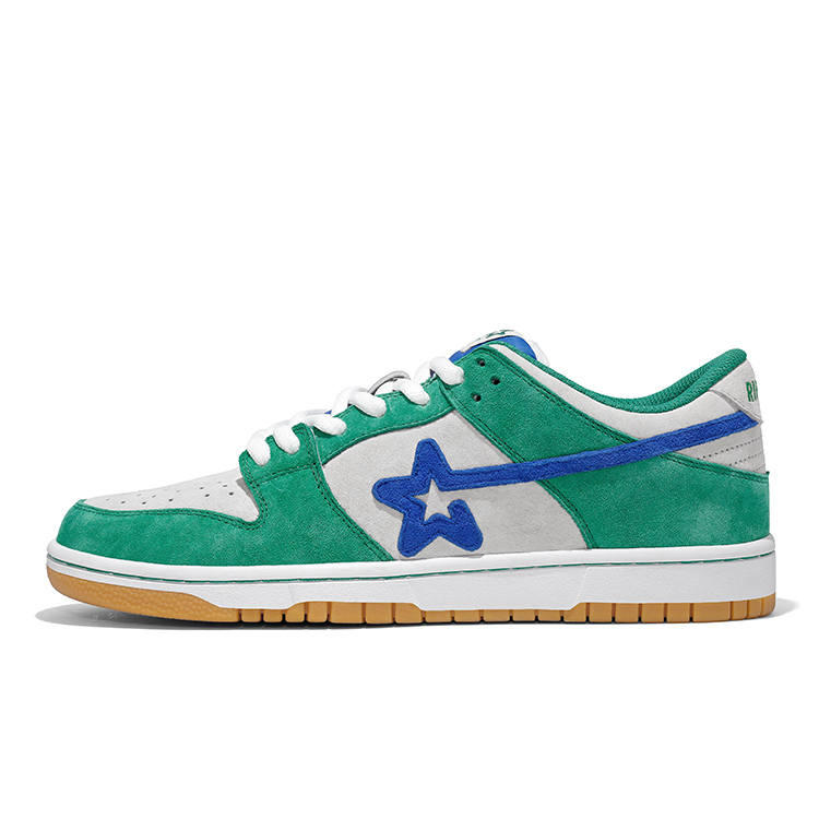 RIPSTAR SKBD Low Maxes Leonardo Green Apple Slip Resistant Abrasion Resistant Low top Skateboard Shoes Unisex