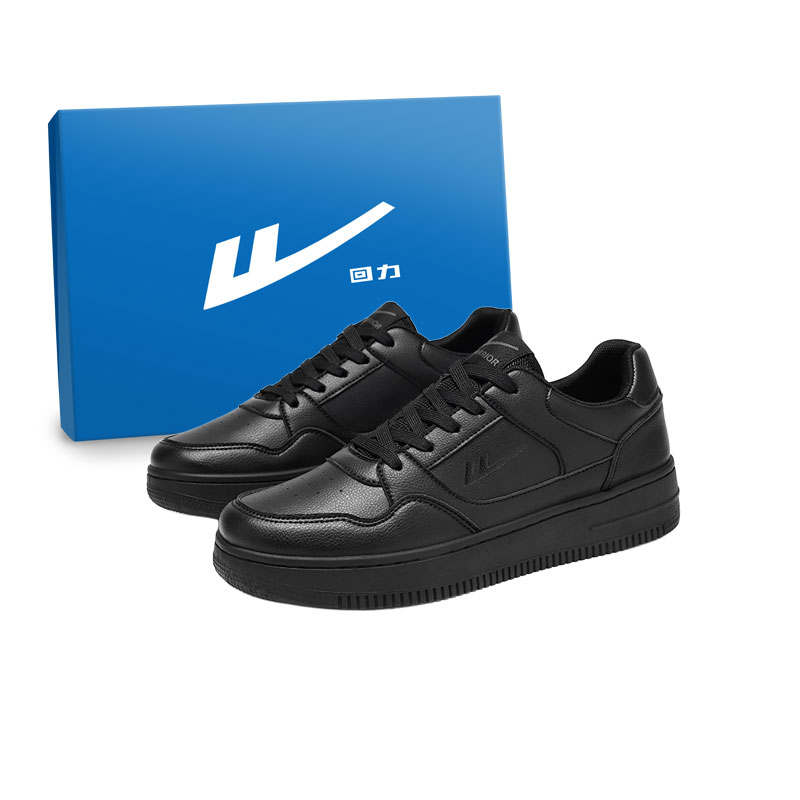 WARRIOR Air Force 1, Classic White Sneakers Platform Low top Skateboard Shoes Unisex