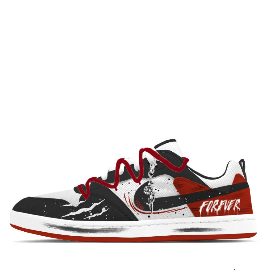 Nike Nike SB Alleyoop Red Tide Cushioning Abrasion Resistant Cushioning, Wear Resistant Low top Skateboard Shoes Unisex