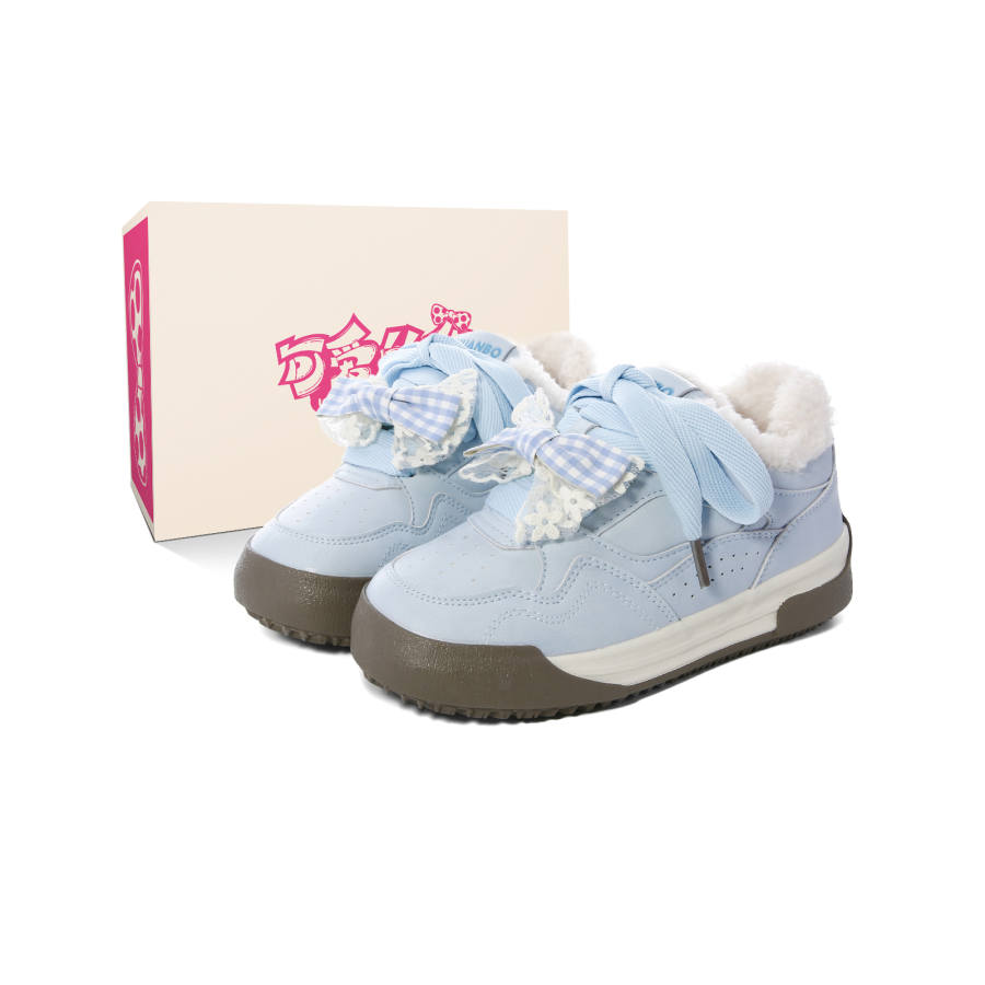KEAIDENI Gift Box Edition, Comfortable And Versatile Trend, Fleece Lined And Cotton Padded Thermal Lightweight Low top
