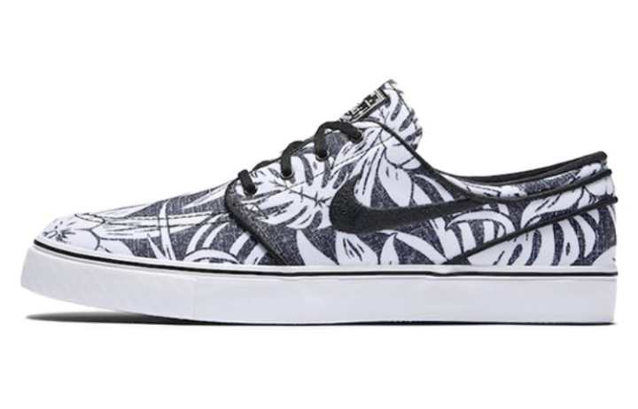 Nike Nike SB Stefan Janoski Canvas Premium Coverage Low top Skateboard Shoes Men's White