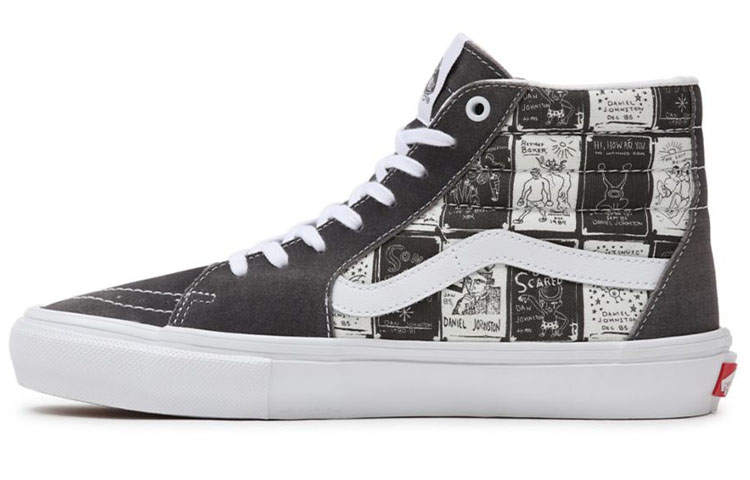 Vans Sk8 Daniel Johnston x Sk8 Skate Vans-Hi 'Hi How Are You Project'