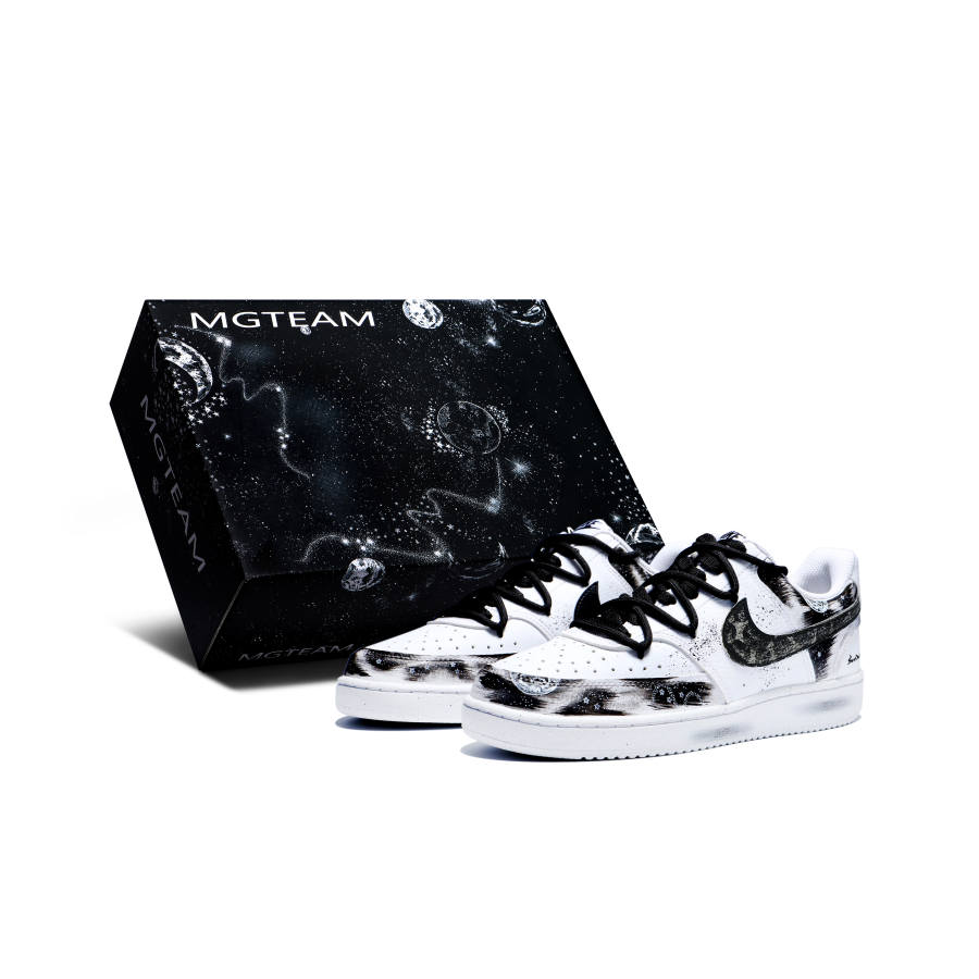 Nike Nike Court Vision 1 Slip Resistant, Abrasion Resistant, Lightweight, Breathable Low top Skateboard Shoes Men's