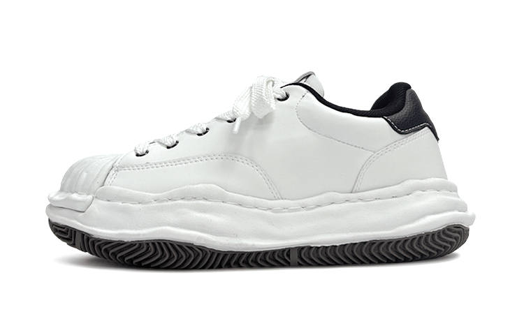 CJZKYUHU Slip Resistant Cushioning Low top Skateboard Shoes Unisex White Black
