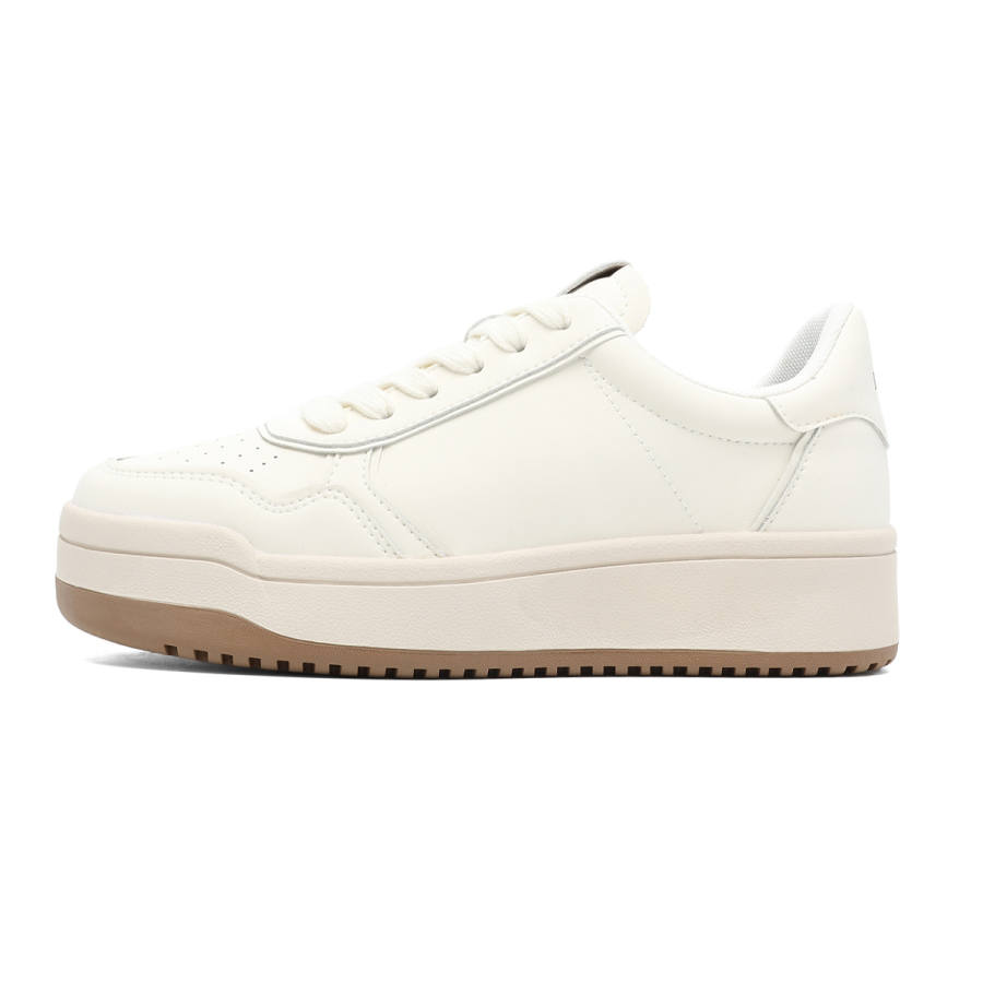 DEERWAY Low top Skateboard Shoes Women's Beige