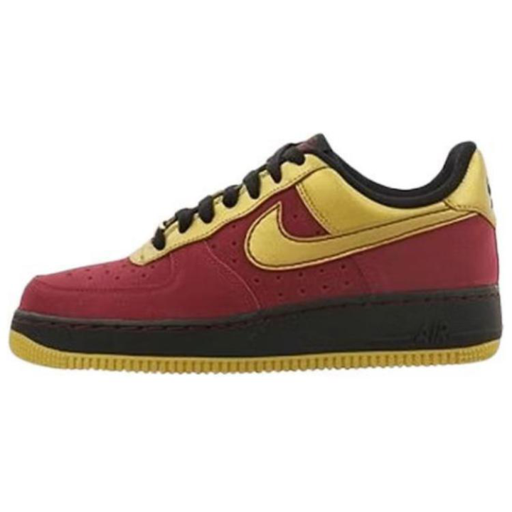 Nike Nike Air Force 1 Low '07 Team Red Metallic Gold Women's