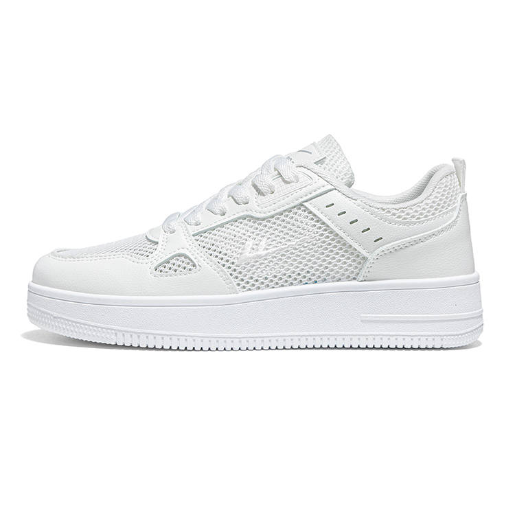 Warrior Mesh White Shoes Low top Skateboard Shoes Men's White