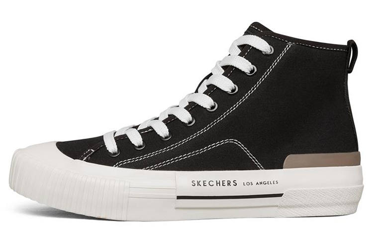 Skechers New Moon High Top Sneakers Black Women's