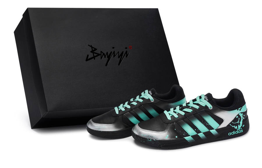 Adidas Neo Courtbeat 811 Manufacturing, Urban Techwear Pixel Abrasion Resistant Abrasion Resistant Low top
