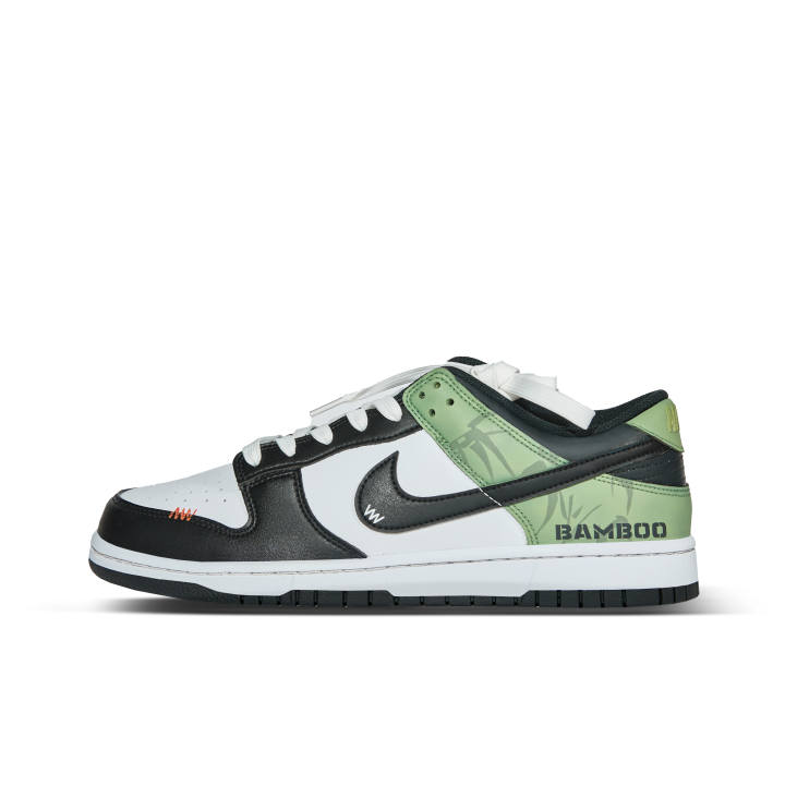 Nike Nike Dunk Low top Skateboard Shoes Unisex White Green