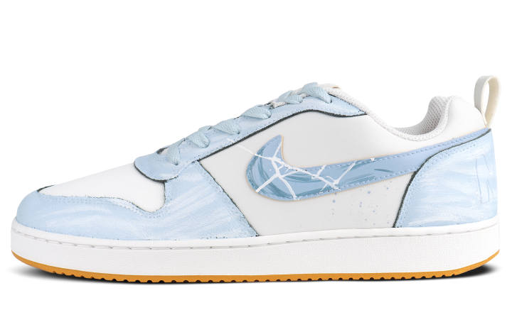 Nike Nike Court Borough Abrasion Resistant Abrasion Resistant Low top Skateboard Shoes Men's Sky Blue