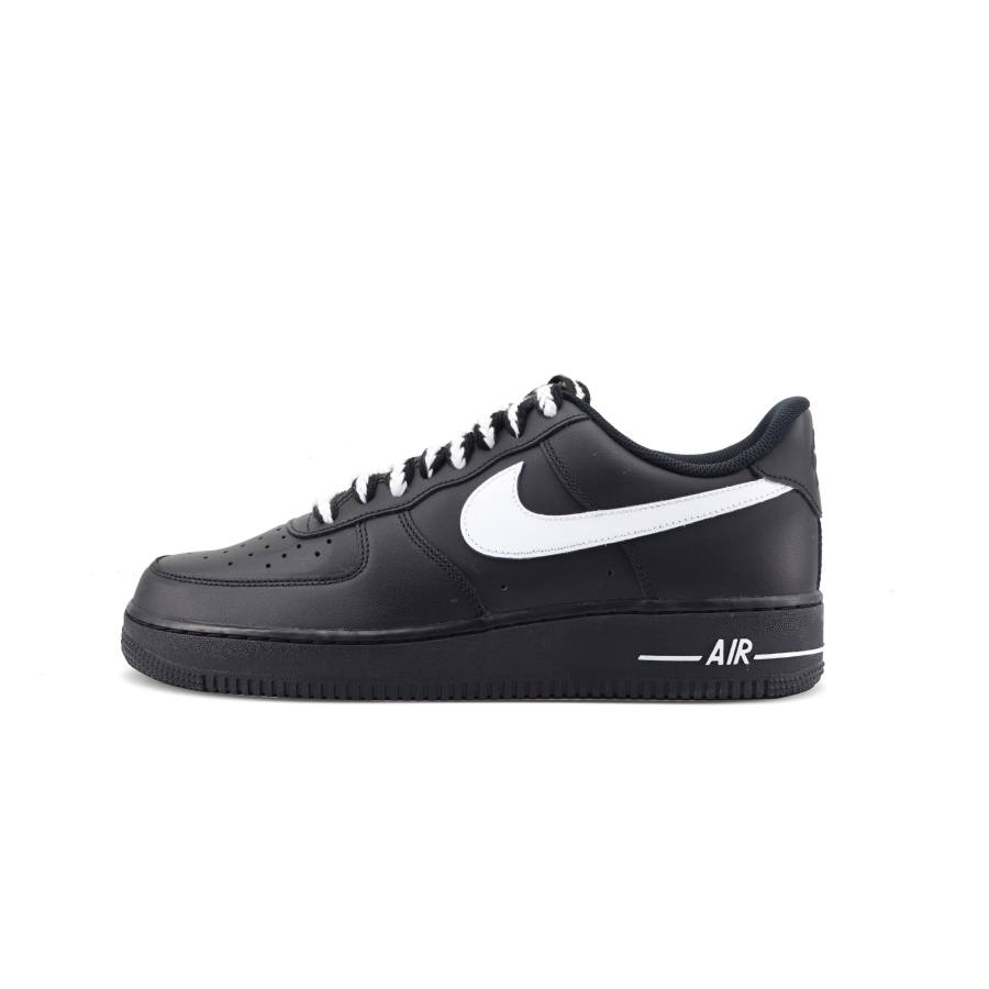 Nike Nike Air Force 1 Abrasion Resistant Low top Skateboard Shoes Men's Black White