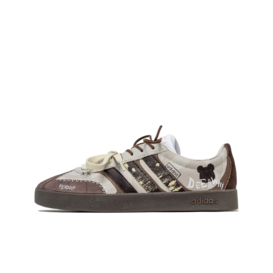 Adidas Adidas VL COURT 2.0 P.M.S Trendy Bear Playmate Slip Resistant Abrasion Resistant Slip Resistant Abrasion Resistant