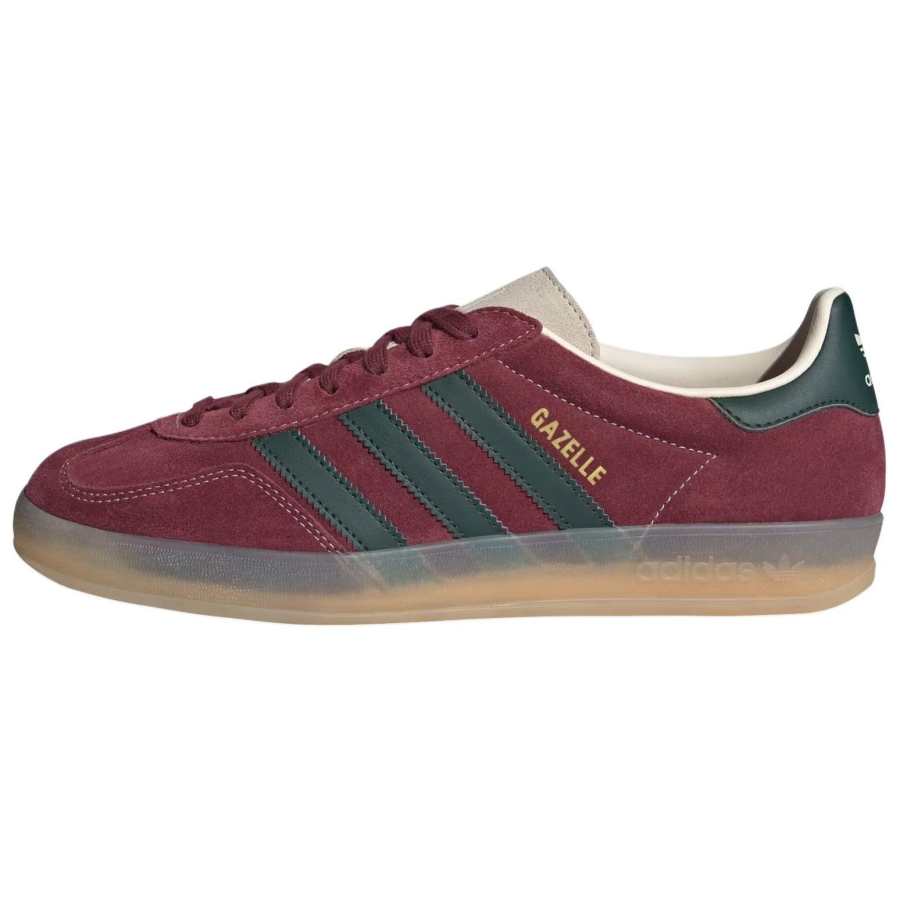 Adidas Originals GAZELLE INDOOR Low top Skateboard Shoes Unisex Red Green