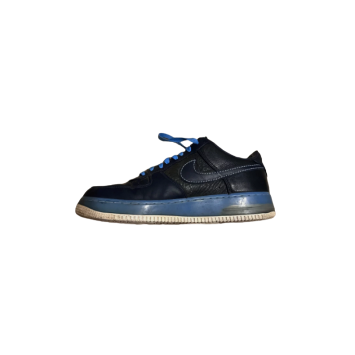 Nike Nike Air Force 1 Slip Resistant Abrasion Resistant Low top Skateboard Shoes Men's Black