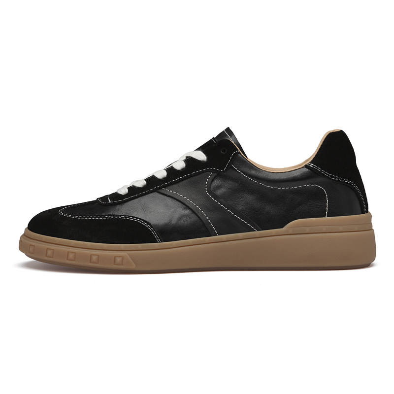 PAIBLOKS Slip Resistant Cushioning Abrasion Resistant Low top Skateboard Shoes Men's