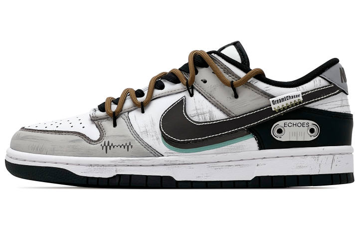 Nike Nike Dunk Leather Abrasion Resistant Slip Resistant Abrasion Resistant Slip Resistant Low top Skateboard Shoes Unisex