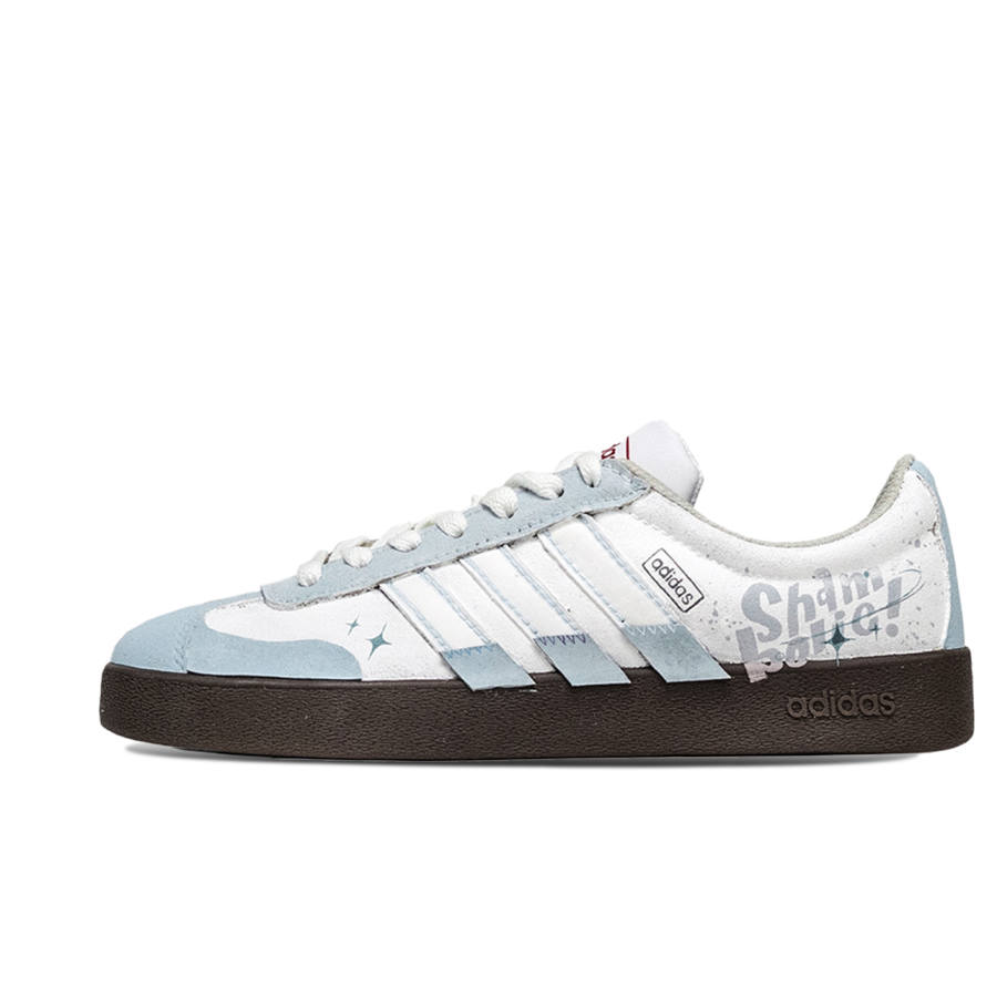 Adidas Neo VL Court 2.0 Low top Skateboard Shoes Unisex Blue White