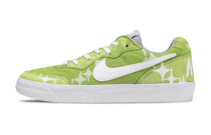 Nike Nike Tiempo Trainer Jasmine Star, Toe Art Synthetic Leather Breathable Low top Skateboard Shoes Men's
