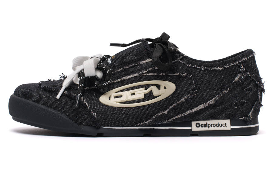 Ocai Cushioning Lightweight Slip Resistant Low top Skateboard Shoes Women's Danny Black
