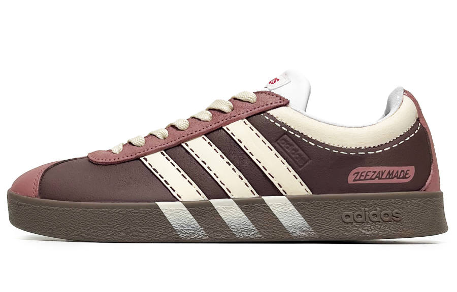Adidas Neo VL Court 2.0 Low top Skateboard Shoes Unisex Brown