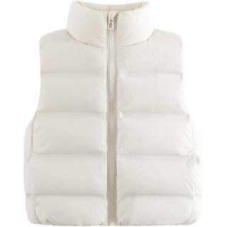 MARC&JANIE Kids Down Vests Stand Collar Moderate Down Vest Super Light