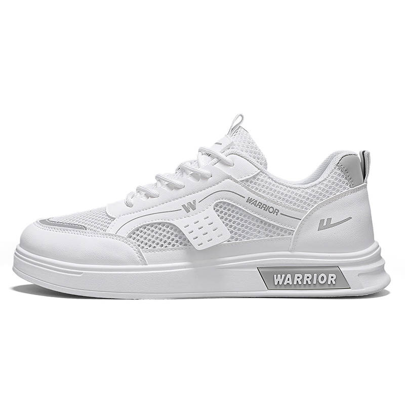 WARRIOR Abrasion Resistant Lightweight Wear resistant And Lightweight Low top Skateboard Shoes Men's