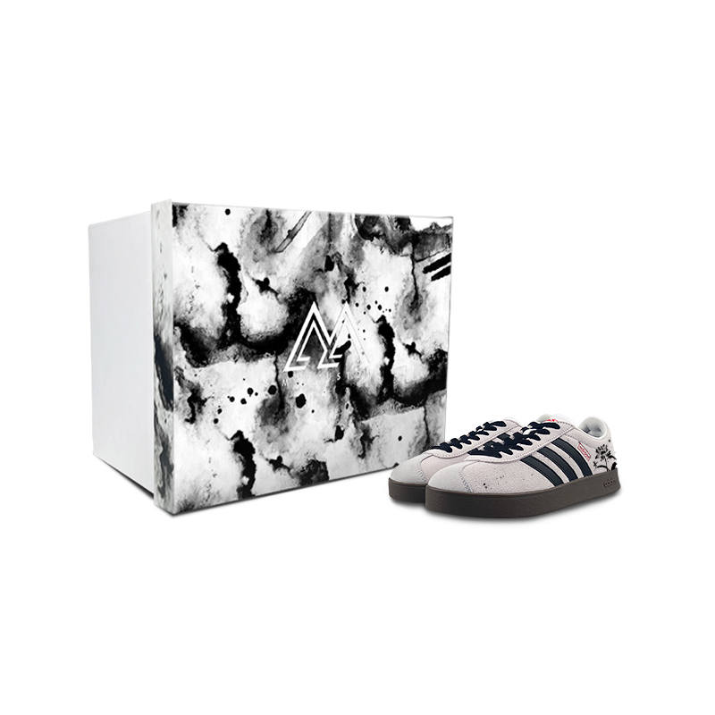 Adidas Neo VL Court 2.0 Low top Skateboard Shoes Unisex Gray Black