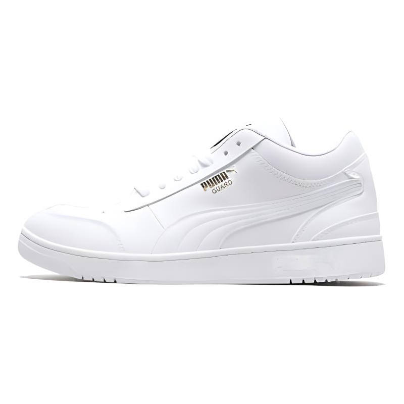PUMA Palace Guard Demi Fashion Coverage Lightweight Coverage Low top Skateboard Shoes Men's White