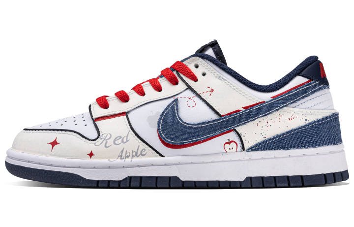 Nike Nike Dunk Apple Pie Cushioning Abrasion Resistant Cushioning, Wear Resistant Low top Skateboard Shoes Unisex