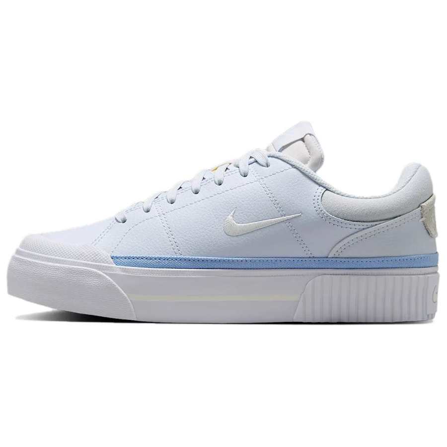 Nike Nike Court Legacy Slip Resistant Abrasion Resistant Low top Skateboard Shoes Women's Light Blue