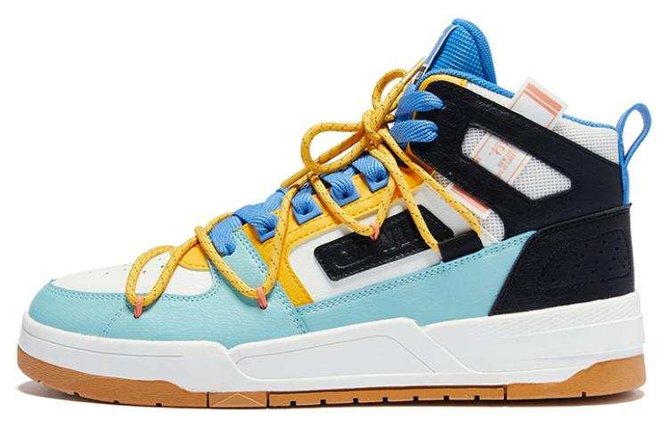 QIAODAN Inheritance 1.0 Textile, Synthetic Leather, TPU Thermal Waterproof Thermal Waterproof High top Skateboard Shoes