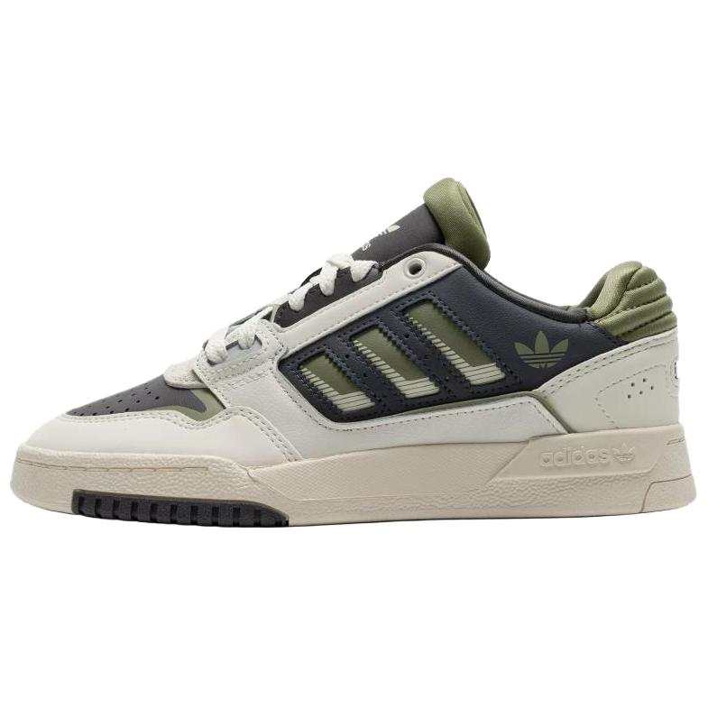 Adidas Originals Drop Step Cushioning Lightweight Breathable Low top Skateboard Shoes Unisex White