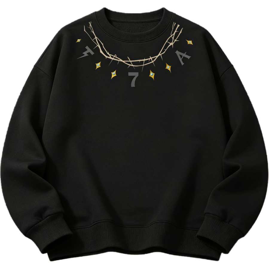 Sugarfunk Sugarfunk Sweatshirts Men's Crew Neck Moderate Regular
