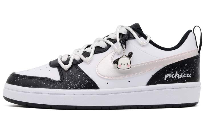 Nike Nike Court Borough 2 Low top Skateboard Shoes GS Black White