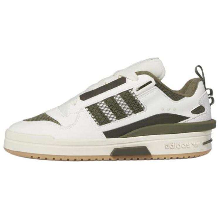 Adidas Originals FORUM Low top Skateboard Shoes Unisex White Green