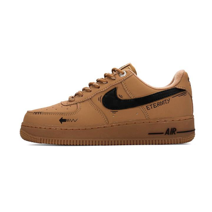 Nike Nike Air Force 1 Origin Point Coverage Abrasion Resistant Low top Skateboard Shoes Unisex