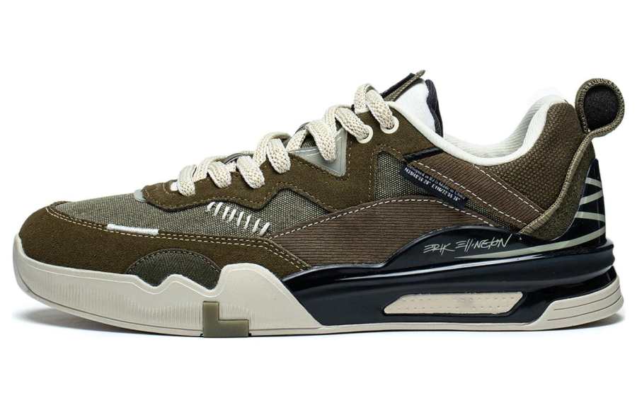 Li-Ning Erik Ellington x Li Ning LINGTENG Fabric Slip Resistant Cushioning Abrasion Resistant Lightweight