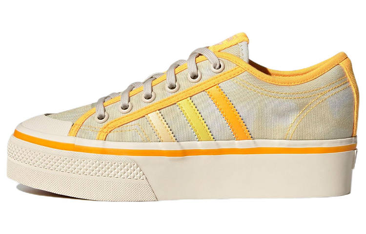 Adidas Originals Nizza Wmns Adidas Originals Platform 'Almost Yellow Orange Tint' Women's